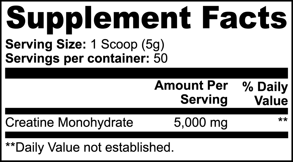 NovaForm Creatine Monohydrate